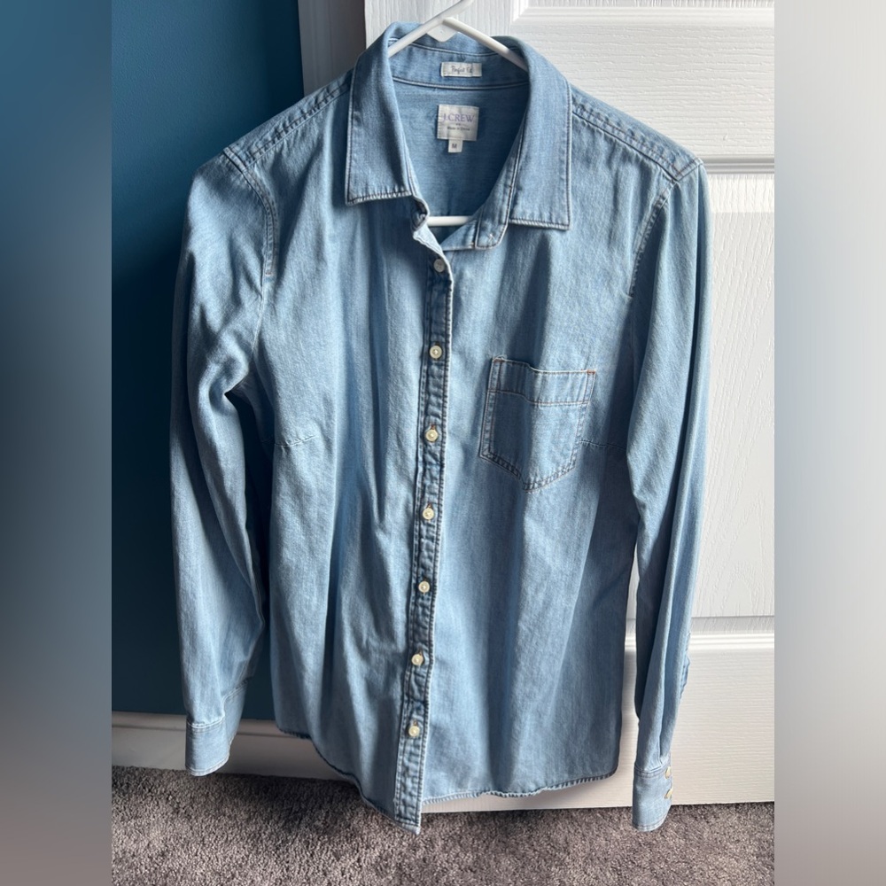 J.Crew Chambray Button Down Shirt